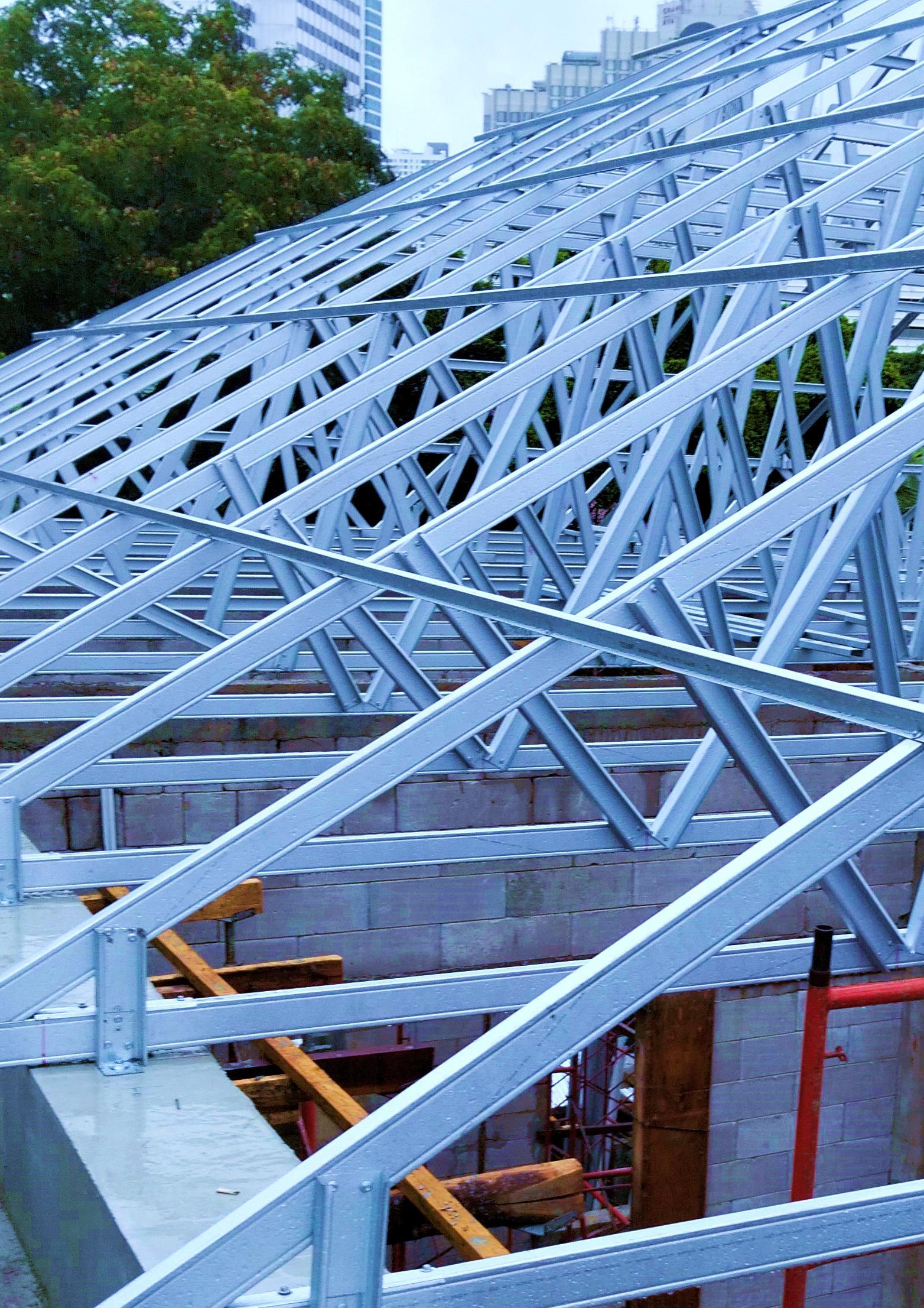 Rangka atap baja ringan LYSAGHT SMARTRUSS